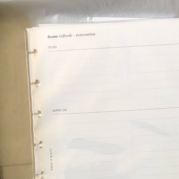 NEW ✨ Cloth & Paper Half Letter Inserts + Discs - Picture 5 of 7